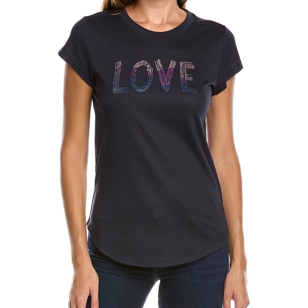 Zadig+Voltaire NWT Woop LOVE Graphic Tee T-Shirt Med NEW